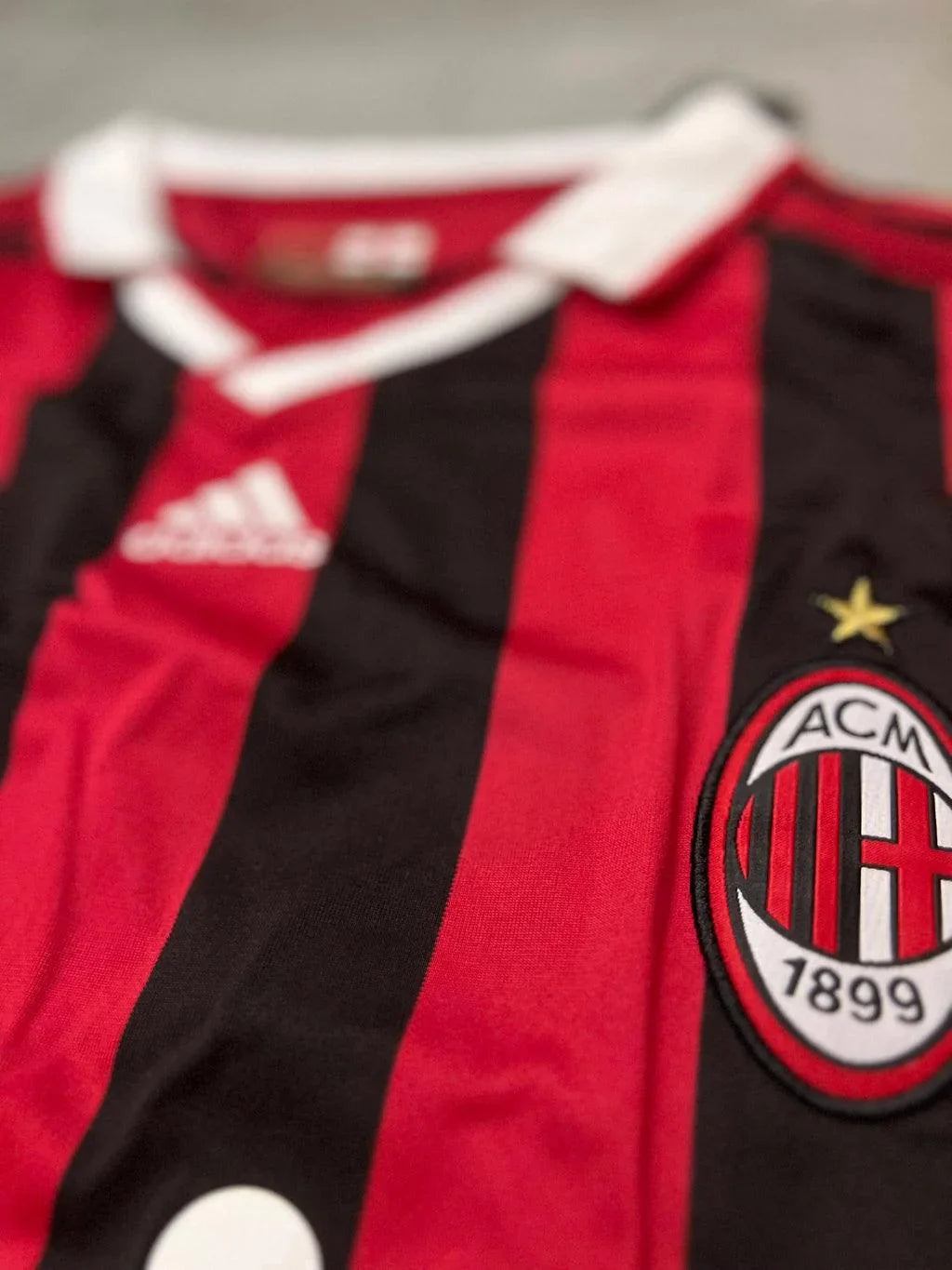 Milan Home Retro Long Sleeve 2009/10
