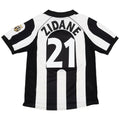 Zidane #21 Juventus Home Retro Jersey 1997/98