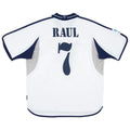 Raul #7 Real Madrid Home Retro Jersey 2000/01