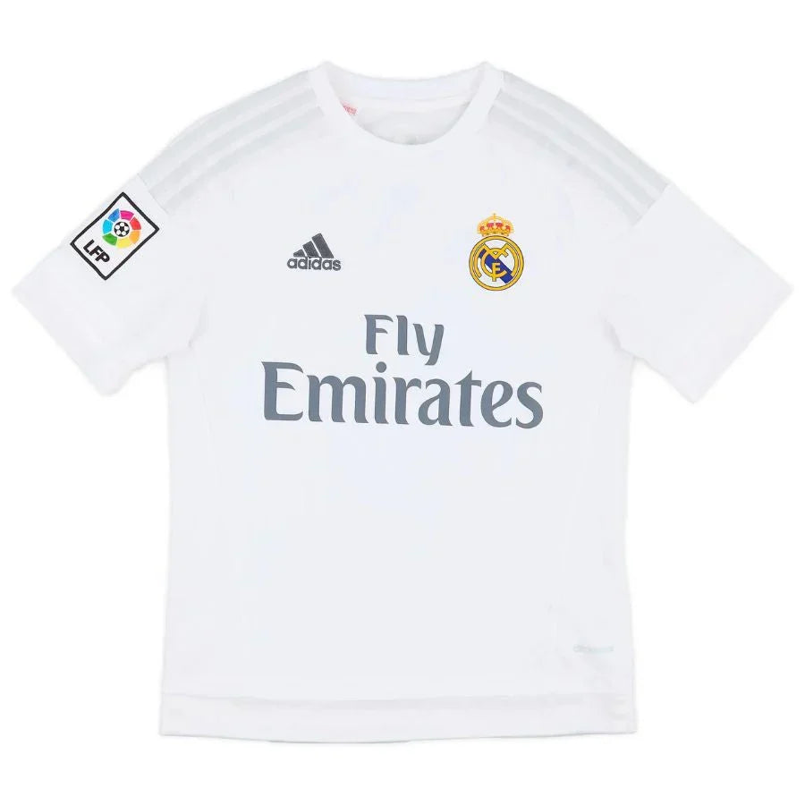 Sergio Ramos #4 Real Madrid Home Retro Jersey 2015/16