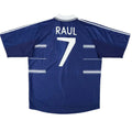 Raul #7 Real Madrid Away Retro Jersey 1998/99