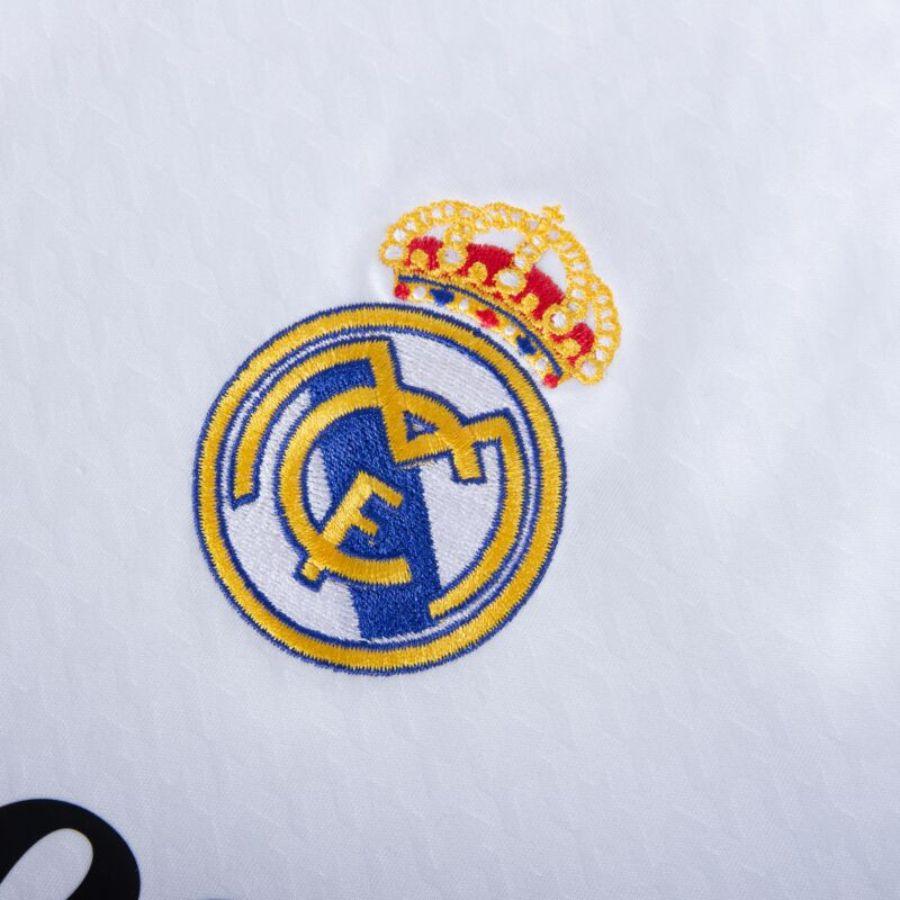 Real Madrid Vini JR. 7 Home Fan Jersey 2024/25 Patches UCL UEFA Foundation (Official Printing)