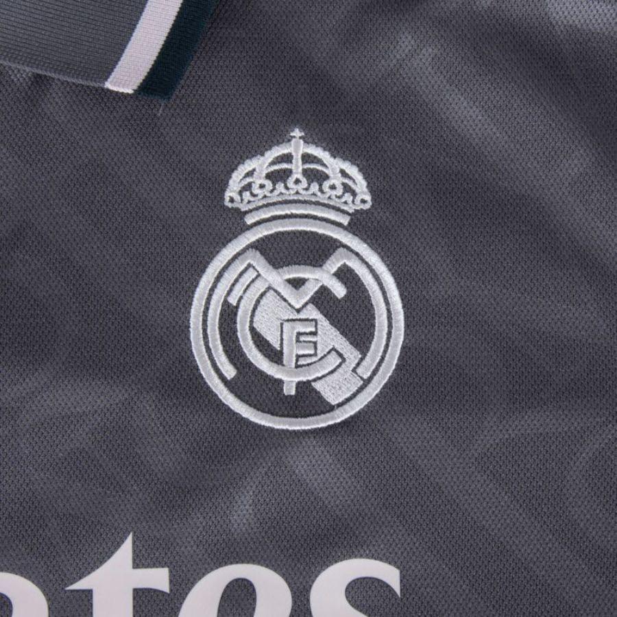 Real Madrid Bellingham 5 Third Fan Jersey 2024/25 Patches UCL UEFA Foundation (Official Printing)