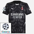 AC Milan GK Home 2024/25 Patches UCL UEFA Foundation (Official Printing)