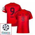 Bayern München Harry Kane 9 Home Fan Jersey 2024/25 Patches UCL UEFA Foundation (Official Printing)