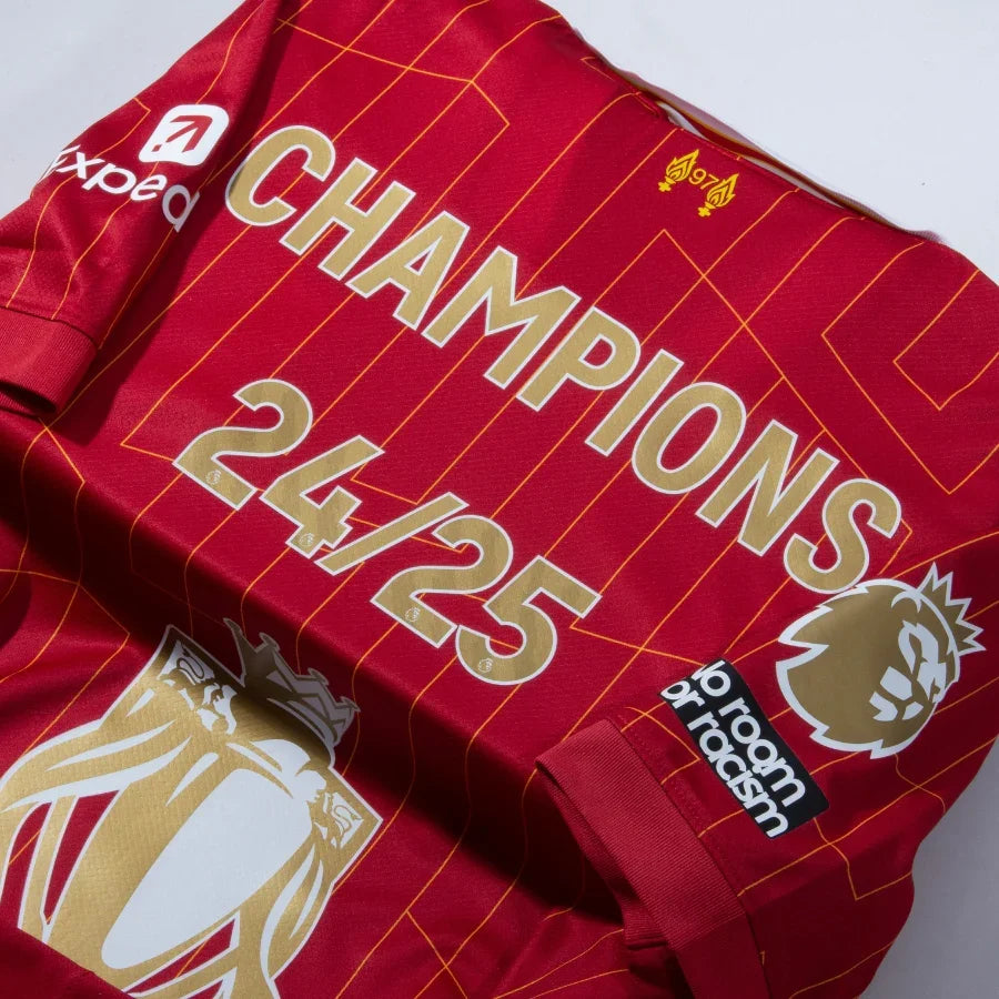 Liverpool Premier League Winners Trophy Edition Home Fan Jersey 2024/25