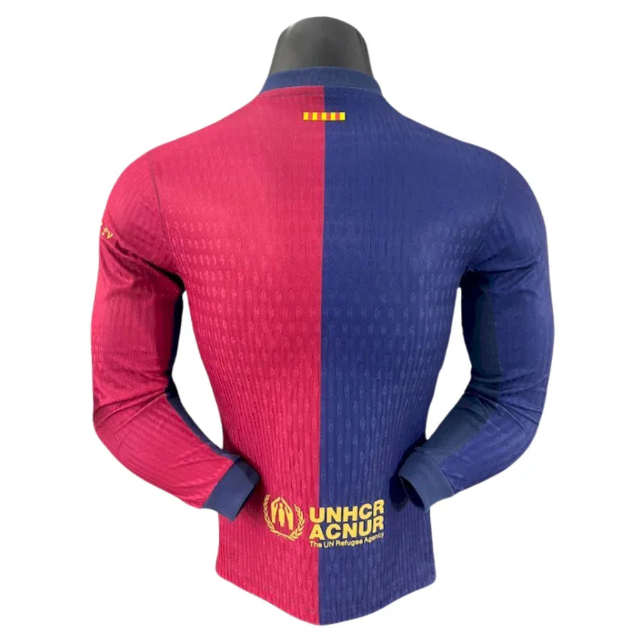 Barcelona Travis Scott Home Authentic Player Long Sleeve 2025/26