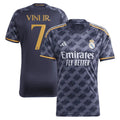 Vini Jr. 7 Real Madrid 2023/24 Away Jersey