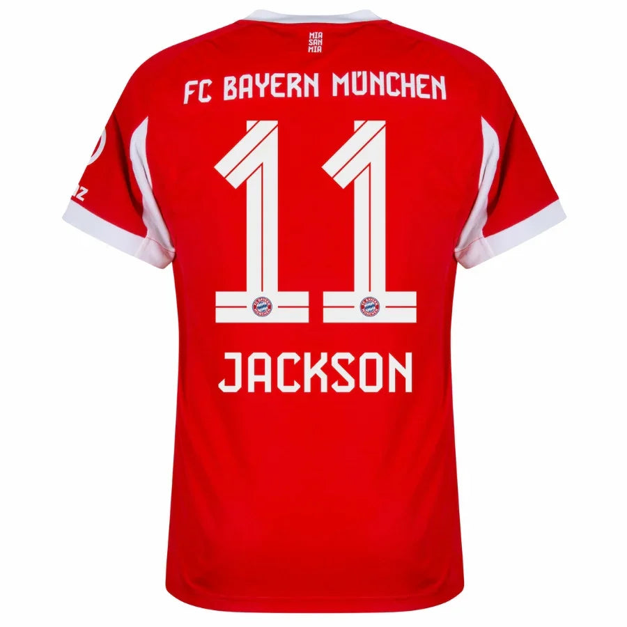 Bayern München Home Nicolas Jackson 11 Fan Jersey 2025/26