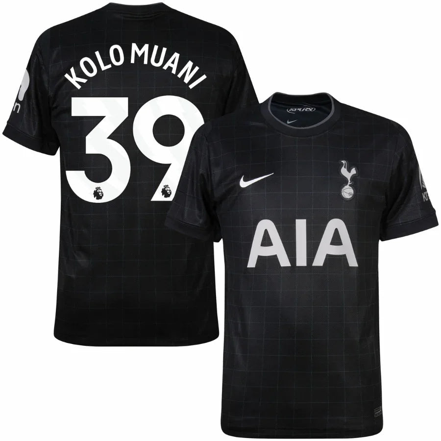 Tottenham Away Kolo Muani 39 Fan Jersey 2025/26