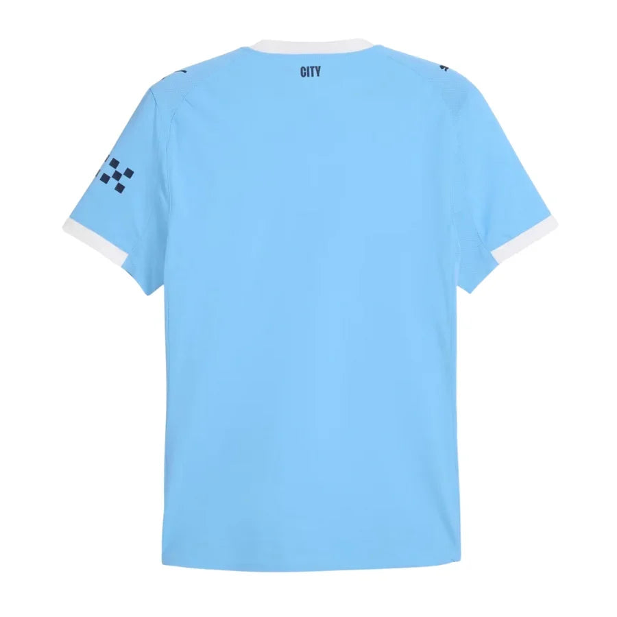 Manchester City Home Fan Jersey 2025/26 Patches UCL + 10th Anniversary UEFA.