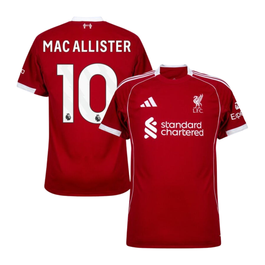 Liverpool Mac Allister 10 Home Fan Jersey 2025/26