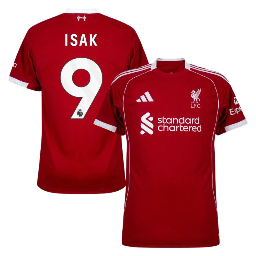 Liverpool Isak 9 Home Fan Jersey 2025/26