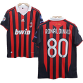 Ac Milan Ronaldinho Embroidery Retrô Jersey  - Collection