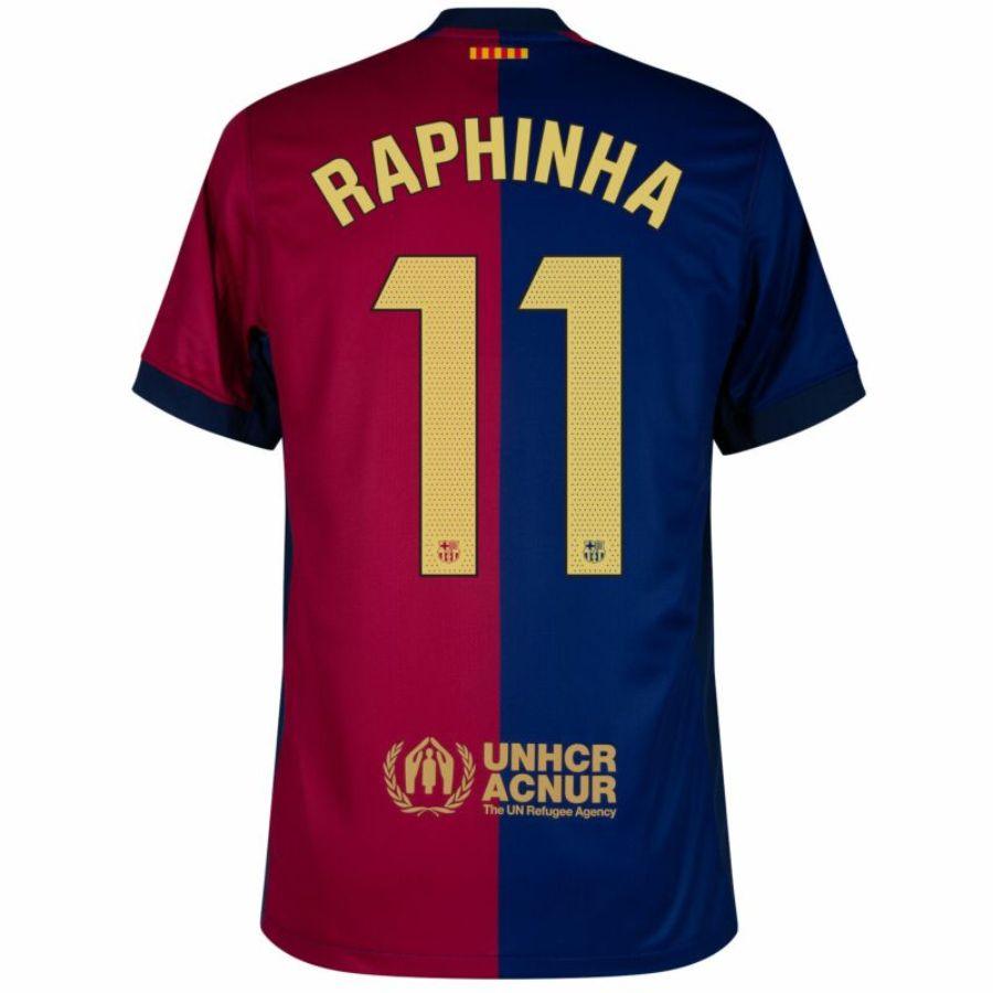 Barcelona Home 2024/25 Patches UCL UEFA Foundation (Official Printing)