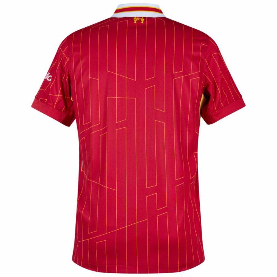 Liverpool Home 2024/25 Patches UCL UEFA Foundation (Official Printing)