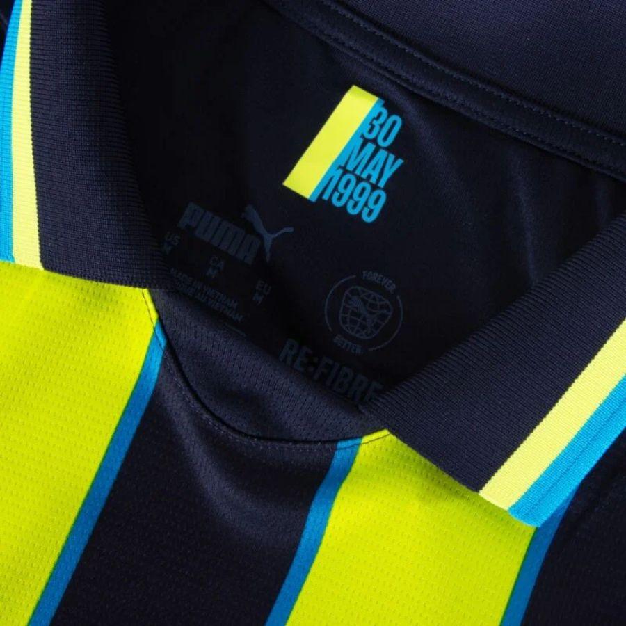 Manchester City Away 2024/25 Patches UCL UEFA Foundation (Official Printing)