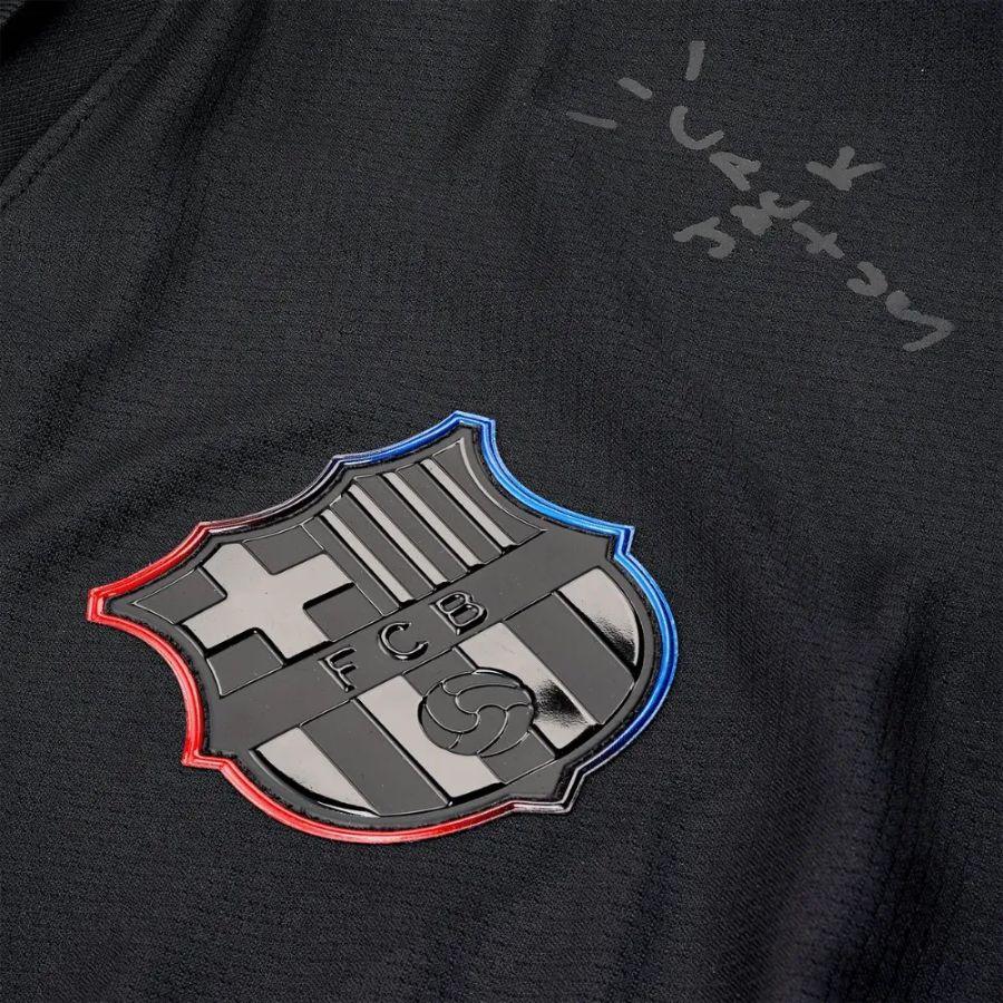 Barcelona Travis Scott Away Fan Jersey 2025/26 Spotify and FC Barcelona Collab With Travis Scott on a Special Cactus Jack