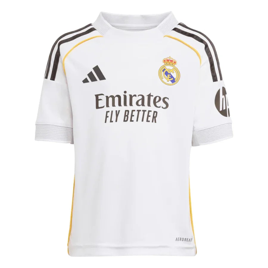 Kids Kit Real Madrid Home Fan Jersey 2025/26