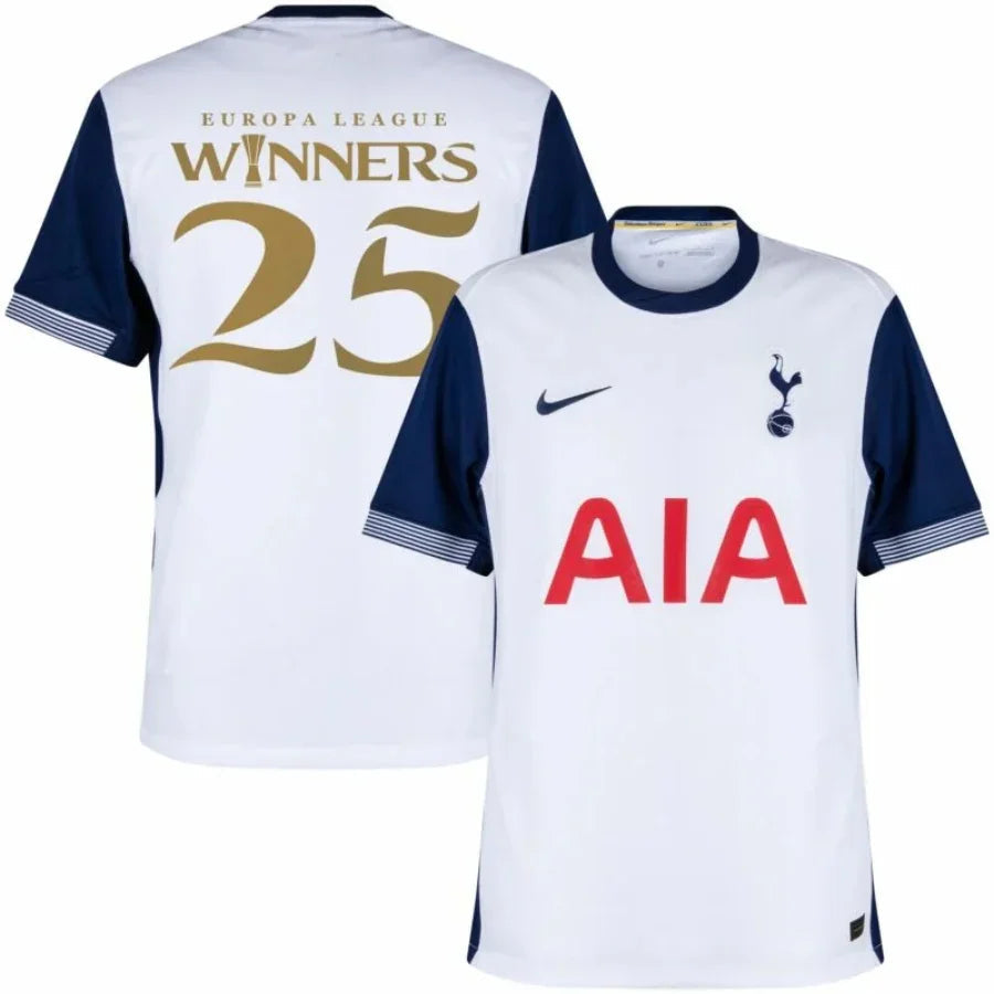 Tottenham Home Fan Jersey Europa League Winners Shirt 2024-2025