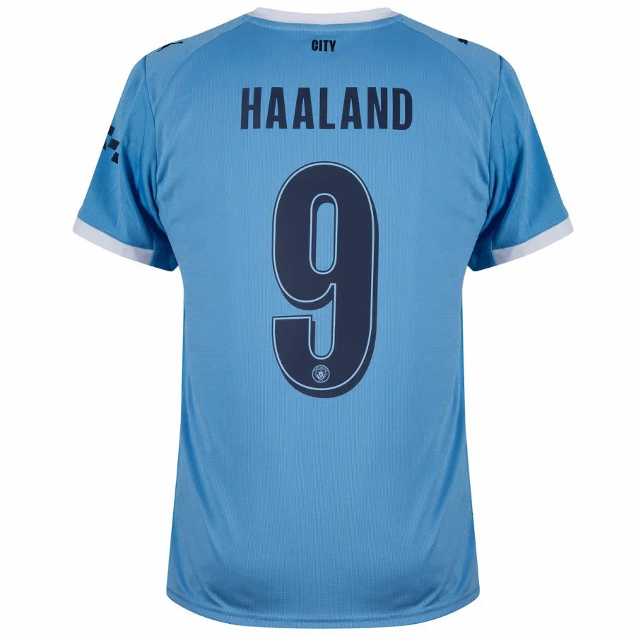 Manchester City Home Haaland 9 Fan Jersey 2025/26