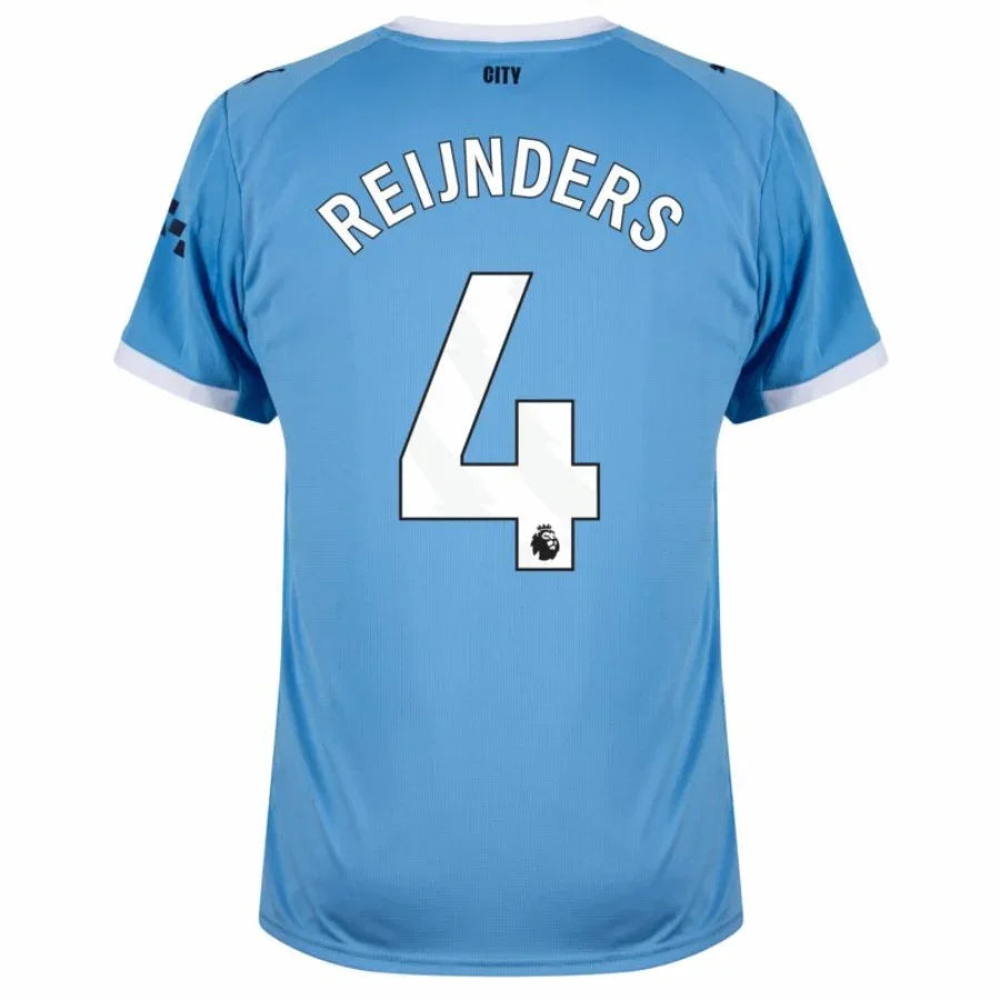 Manchester City Home Reijnders 4 Fan Jersey 2025/26