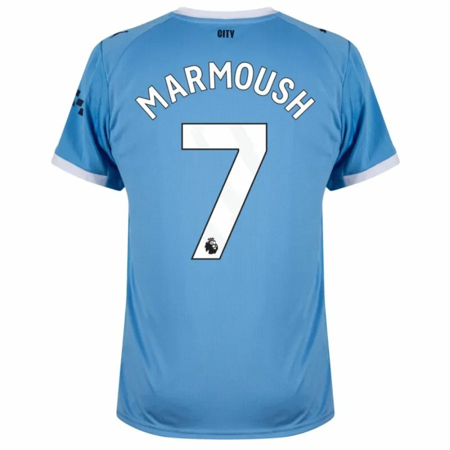Manchester City Home Marmoush 7 Fan Jersey 2025/26
