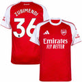 Arsenal Zubimendi 36 Home Fan Jersey 2025/26