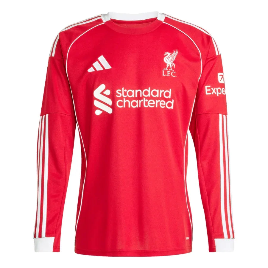 Liverpool Home Long Sleeve Fan Jersey 2025/26