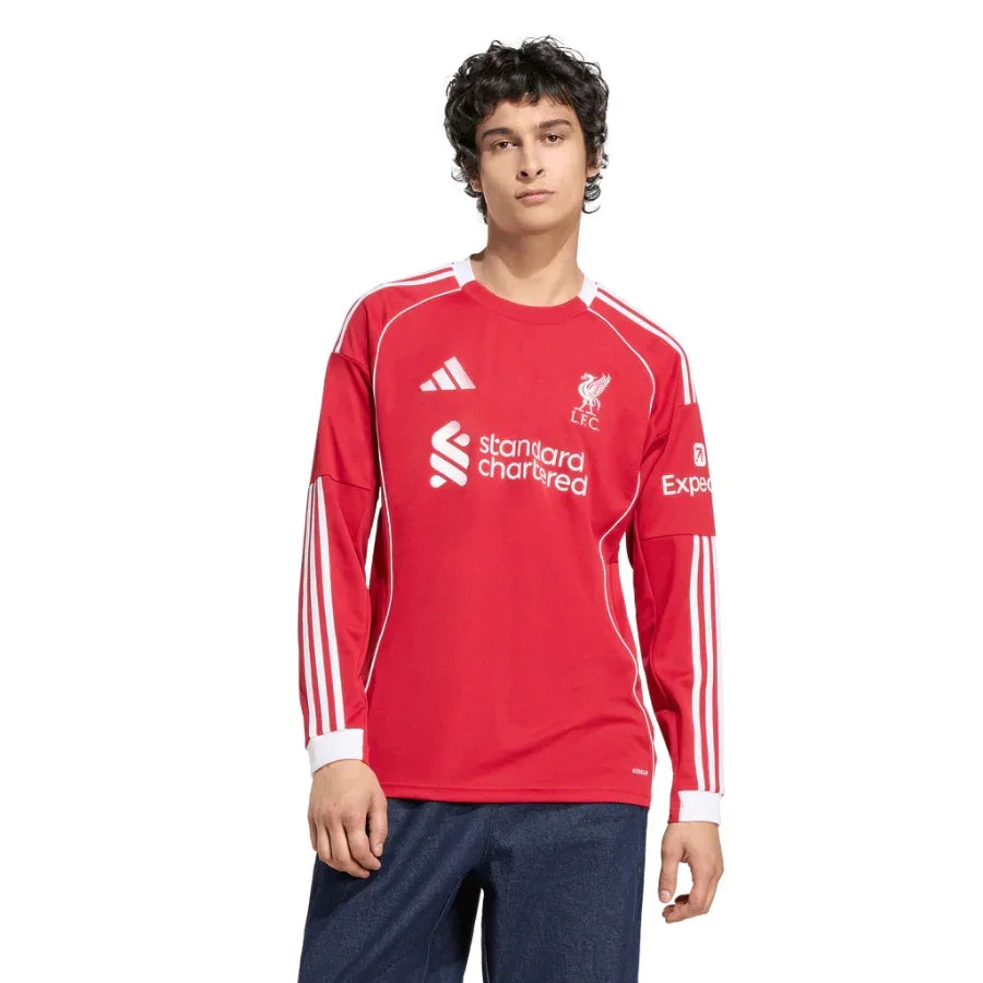 Liverpool Home Long Sleeve Fan Jersey 2025/26