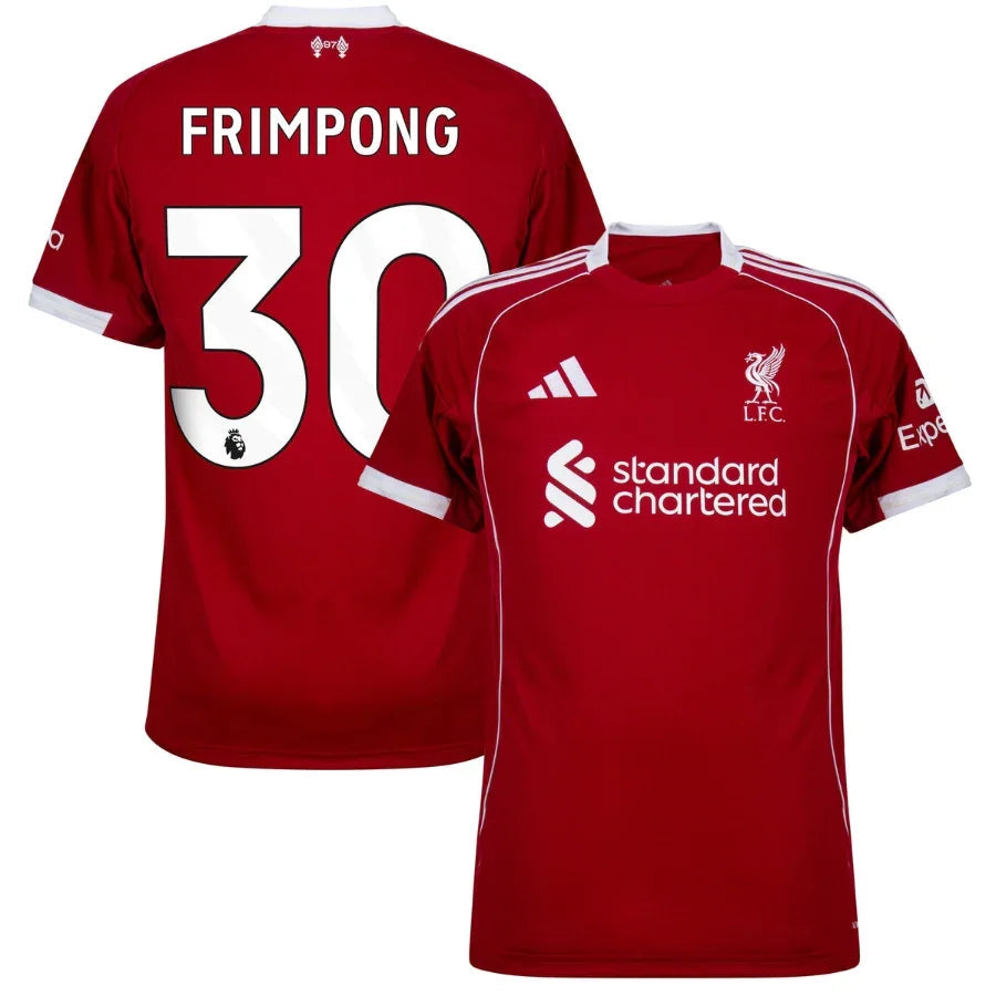 Liverpool Frimpong 30 Home Fan Jersey 2025/26