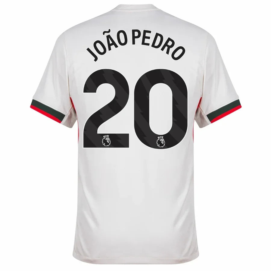 Chelsea Joao Pedro 20 Away Fan Jersey 2025/26