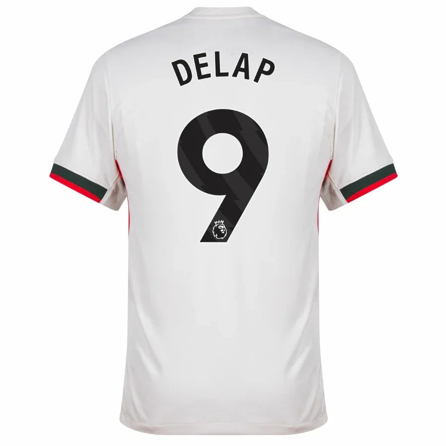 Chelsea Delap 9 Away Fan Jersey 2025/26