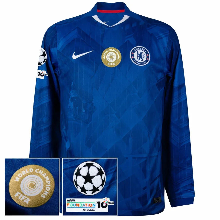 Chelsea Home Palmer 10 Long Sleeve Fan Jersey 2025/26 - Patchs Club World Cup UCL UEFA (Official Printing)