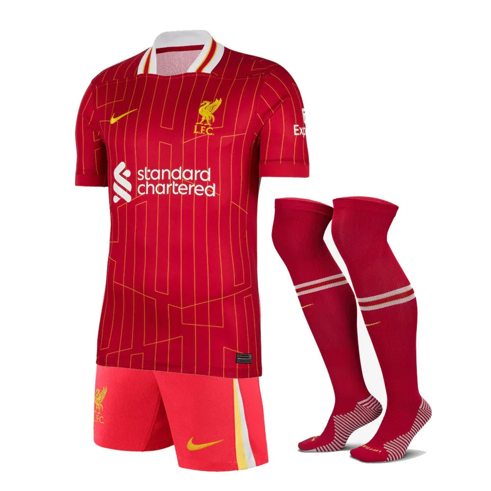 Kids KIT Liverpool Home Jersey 2024/25